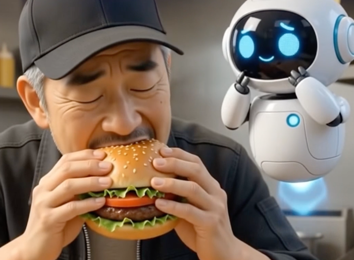 調理未経験から人気店に！AIと作った絶品バーガー